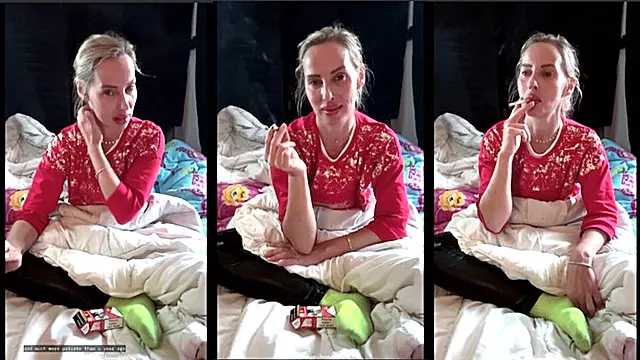 German SF Chat with Subtitel Chain Smoking corks