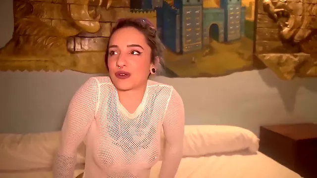Jovencita Interracial, Joven Latina, Teen Con Medias, Latina Con Medias