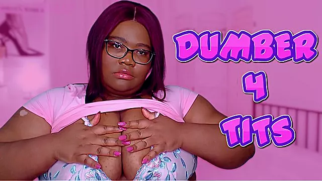 Dumber 4 Tits - BBW Tit Worship Mindfuck for Gooners 720p
