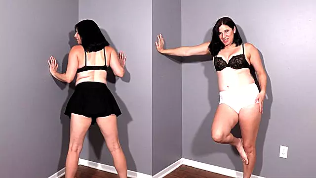 Panty Fetish JOI - Black Tennis Skirt with White High-Waisted Spandex Panties - Kylie Jacobsx - MP4 4K HD