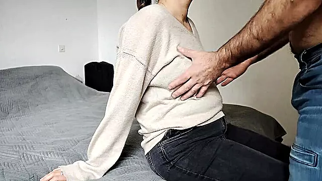 Hausgemacht Anal, Überraschung Anal, Hinten Arsch, Mature Augenbinde, Nah, Fotze Fingern, Französisch Reife