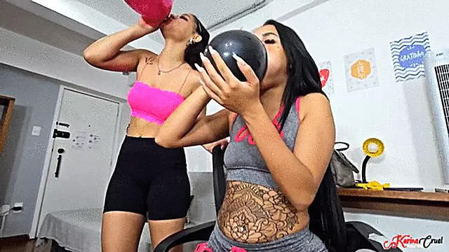 BALLOON OBSESSION - BLOW PLAY AND POP TO THE LIMIT - BELLA CRUEL AND MOANA - CLIP 3 - NEW MAY 2026