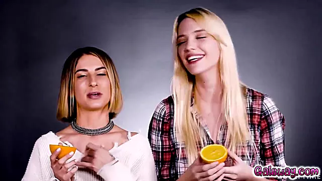 Blond Klaar Pijpen, Blond Lesbisch, Lesbisch Glamour