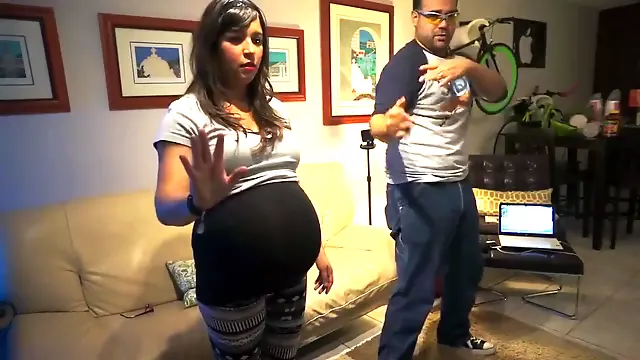 Pregnant dancing