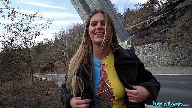 Blond Velká Prsa, Velké Kozy, Blond Na Kozy, Poskakující Prsa, Kozy, Mega Kozy