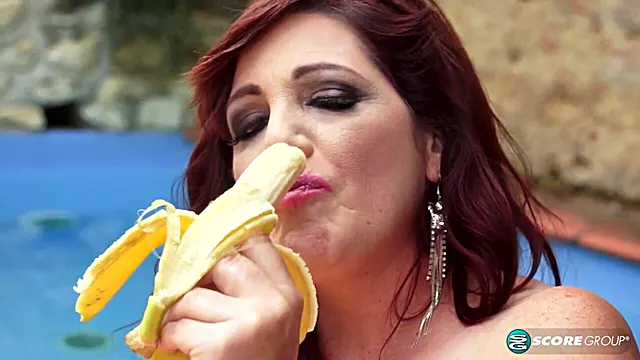 Gros Seins Solo, Tcheque Hardcore, Tcheque Solo, Cheveux Long, Longue, Rousse Cheveux Long, Film Solo Longue Duree