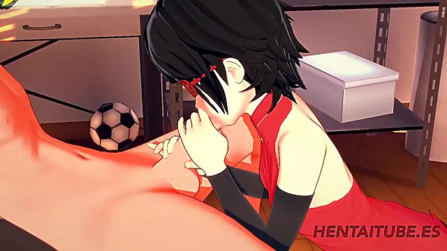 Sarada Gives Naruto Hot Hentai 3D Handjob & Blowjob Till Cum-In-Mouth