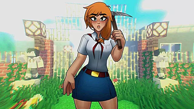 Minecraft Horny Craft - Part 7 - the Trader by Loveskysanhentai
