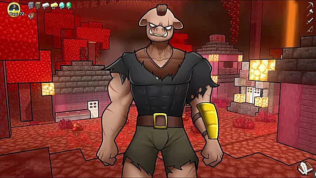 Harry potter parody, minecraft girl