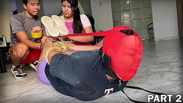 Chubby Boy Owned by His Psycho Ex-Girlfriend and Her Henchman Part 2 (Full HD 1080p)