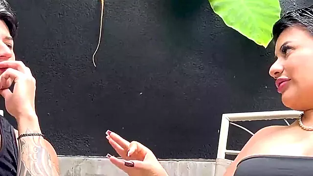 Beautiful Brunette Asks Me to Fuck Her Tight Pussy While I Eat Her Huge Tits