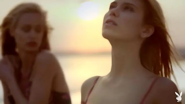 Bianka, Anetta, Zita and Emily in Sundown Sensations - PlayboyPlus