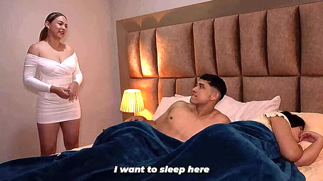 Busty Blonde Latina Neighbor Fucks Muscular Latino - Cuckold Wife Watches!