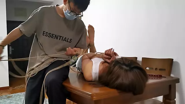 Bondage Asia, Orang Asia Rambut Coklat, Asia Cina, Orang Asia Fetish, Stoking Asia, Sadis, Bdsm Cina