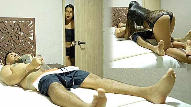 I Catch My Stepbrother Masturbating and End up Teaching Him a Lesson
