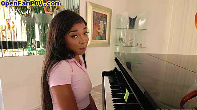 Tender centerfold stepdaughter cockrides