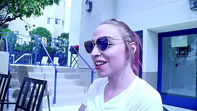 Gigi Nasti Poolside Trans Cock Choker Gushing Cum Wreck