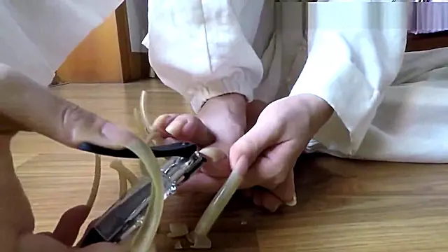 Donne Asia, Lady Piedi, Donne In Solitaria, Fetish Solo Tube, Feet Solo, Piedi Lungo, Lungo, Unghie Lunghe