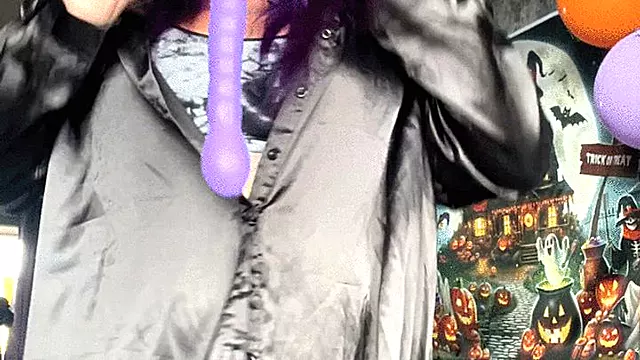 Val b2p long purpure balloon