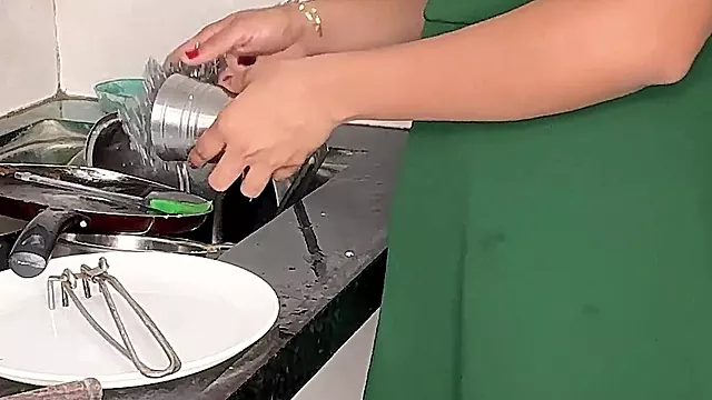 Komal in Kitchen Stepmom