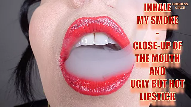 Viens Dans Ma Bouche, Bouche, Smoking, Fumer Bouche, Gros Plan