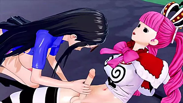 Futa one piece ruined by Perona and Nico Robin