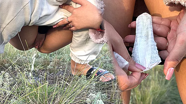 Public Pissing Compilation in Nature! a Road Trip