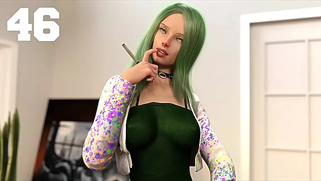 Horny Mature MILF Sucks Big Dick Then Gets Hardcore Anal AI Anime Action