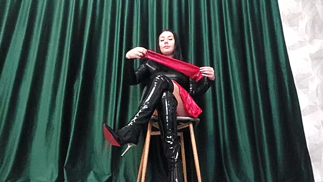 Sadomaso, Scarpe Dominazione, Latex Stivali, Dominazione, Signore, Lattice, Tanto Porno, Man Self