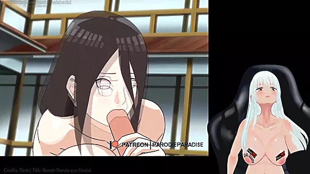 Naruto fucks Hinata and Hanabi hard