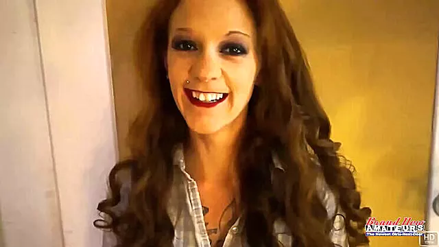 Big Tit Redhead MILF Cassie Sloppy Blowjob and Hard Doggystyle Fuck