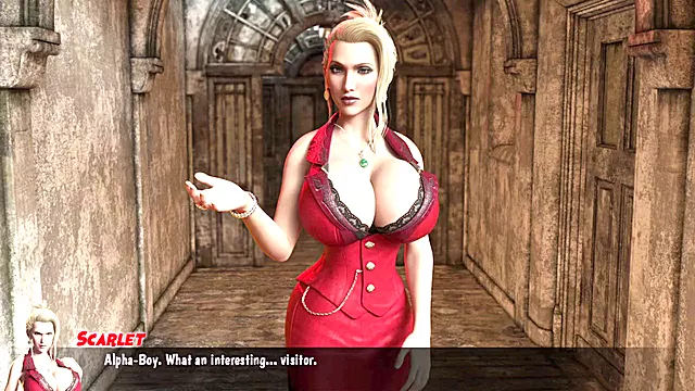 Hentai fun with hot animated blonde women and monster cock action