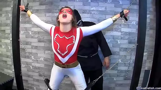 Great looking girl dressed up as a super hero is getting fucked better than ever