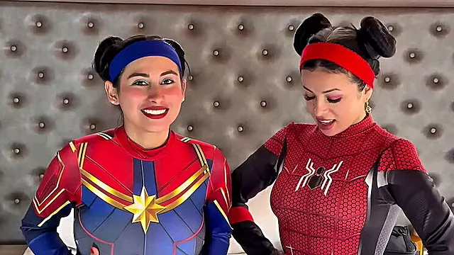 Asian Spider-Woman Cosplay Anal Sex - Big Natural Tits POV Squirt with Friend's Boyfriend