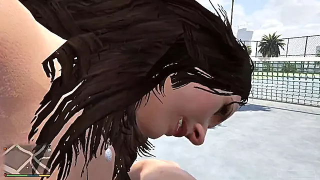 Hard rough sex, gaming, buttfuck