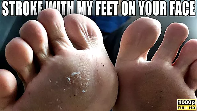 KingMarti: Stroke With My Feet On Your Face - Full HD 1080p - MOV
