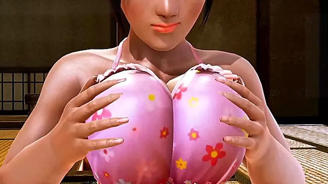 Plump Mei Bounces Big Tits & Fingers Pussy in Honey Select Milf Action