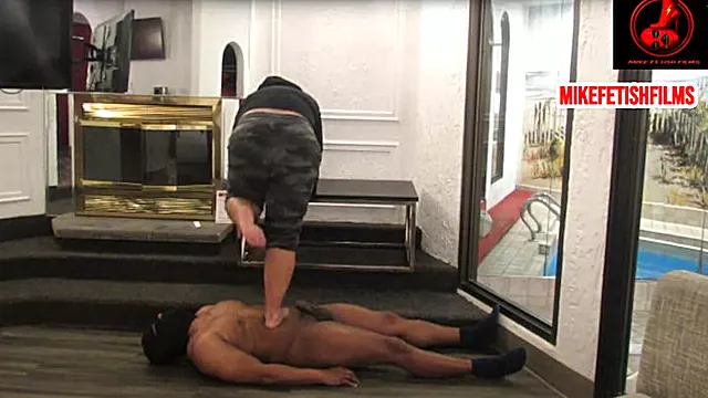 HEAVY BAREFOOT TRAMPLING