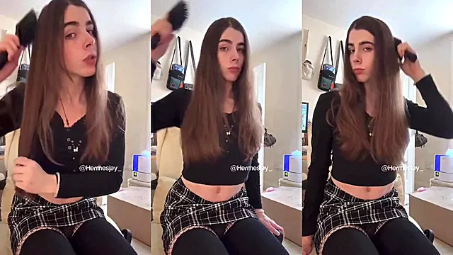 Natural Femboy Mommy gets ready with you thick milf surprise