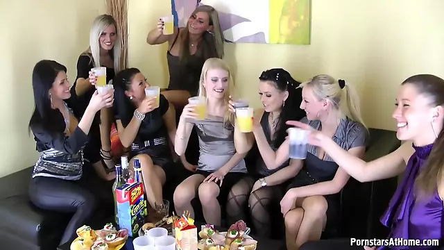 Skupinový Fisting, Fisting Lesbička, Lesbický Grupač, Star Skupina, Skupina Orgie, Skupinovy Náctiletá
