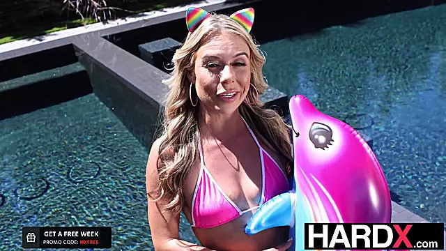 HardX - Petite Blondie Intense Anal Drilling