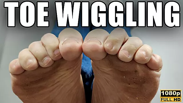 Toe Wiggling - Toe Crunching - Full HD 1080p - KingMarti