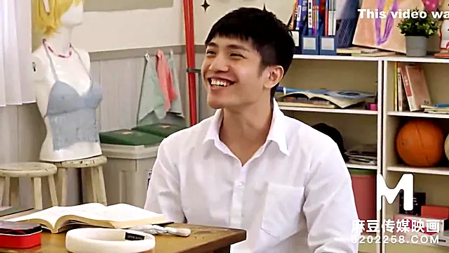 Trailer-fresh High Schooler Gets Her First Classroom Showcase-wen Rui Xin-mdhs-0001-high Quality Chinese Film