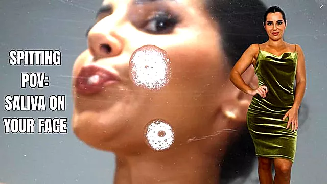 Femdom Muka, Jilat Wajah, Meludah Di Wajah, Tongue Fetis, Mulut, Meludahi Mulut
