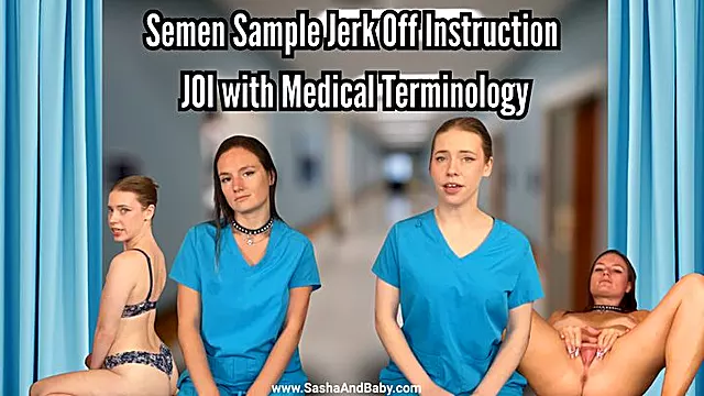Semen Sample Jerk Off Instruction JOI With Medical Terminology - Medical - Nurse