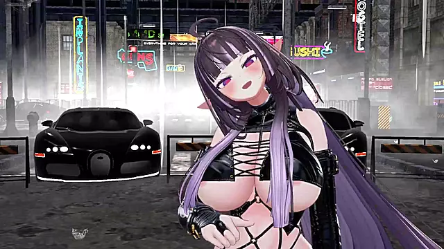 Thicc Elf VTuber Nude Dance | Spit It Out MMD