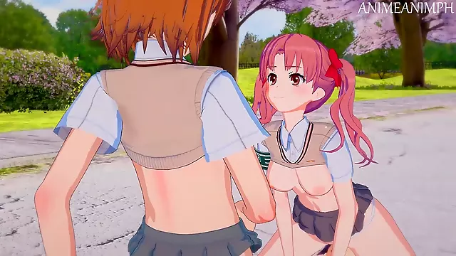 Anime hentai, big ass