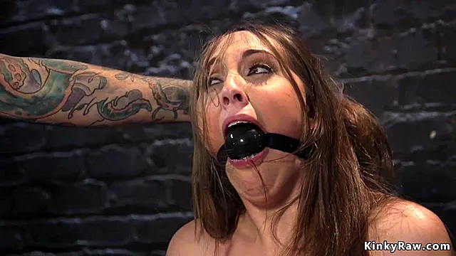 Glamour Anal, Anal Pund, Smæk Anal, Bdsm Knep, Bundet Gennem Kneppet Slave, Bliver Væk, Patter I Reb