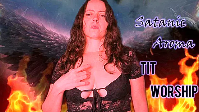 Satanic Aroma Tit Worship - Religious, Findom, Aroma - 854x480p mp4