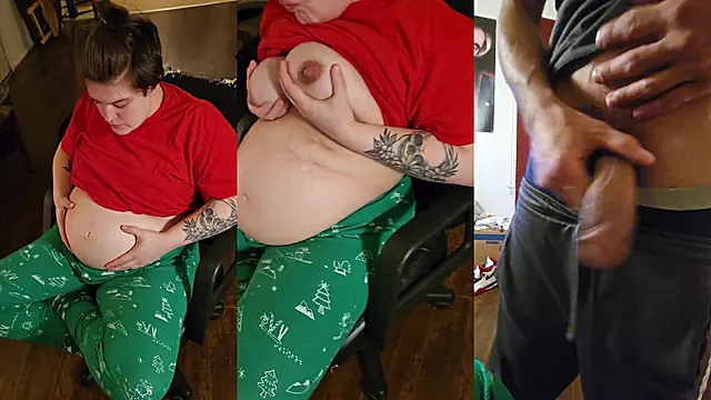 Stor Pik Store Babser, Store Bryster, Fanget I At Spille Pik, Gør Mig Gravid, Gravid Håndjob